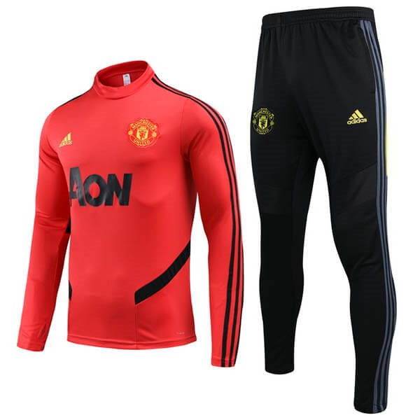 Replicas Chandal Manchester United 2020/21 Rojo Negro Amarillo